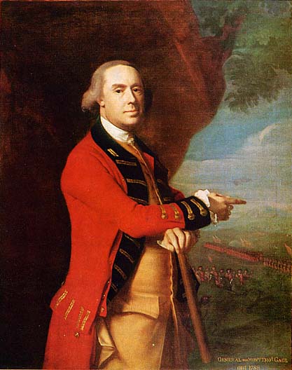 John Singleton Copley Portrait of Thomas Gage